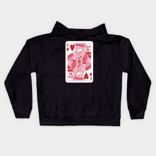 King of Hearts Valentines Day Matching Couple Ver.2 Kids Hoodie